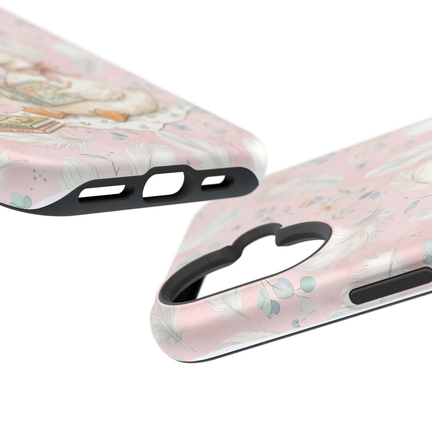 Coquette Goose Phone Case – Girly Goose Bow Aesthetic Case for iPhone & Samsung Galaxy