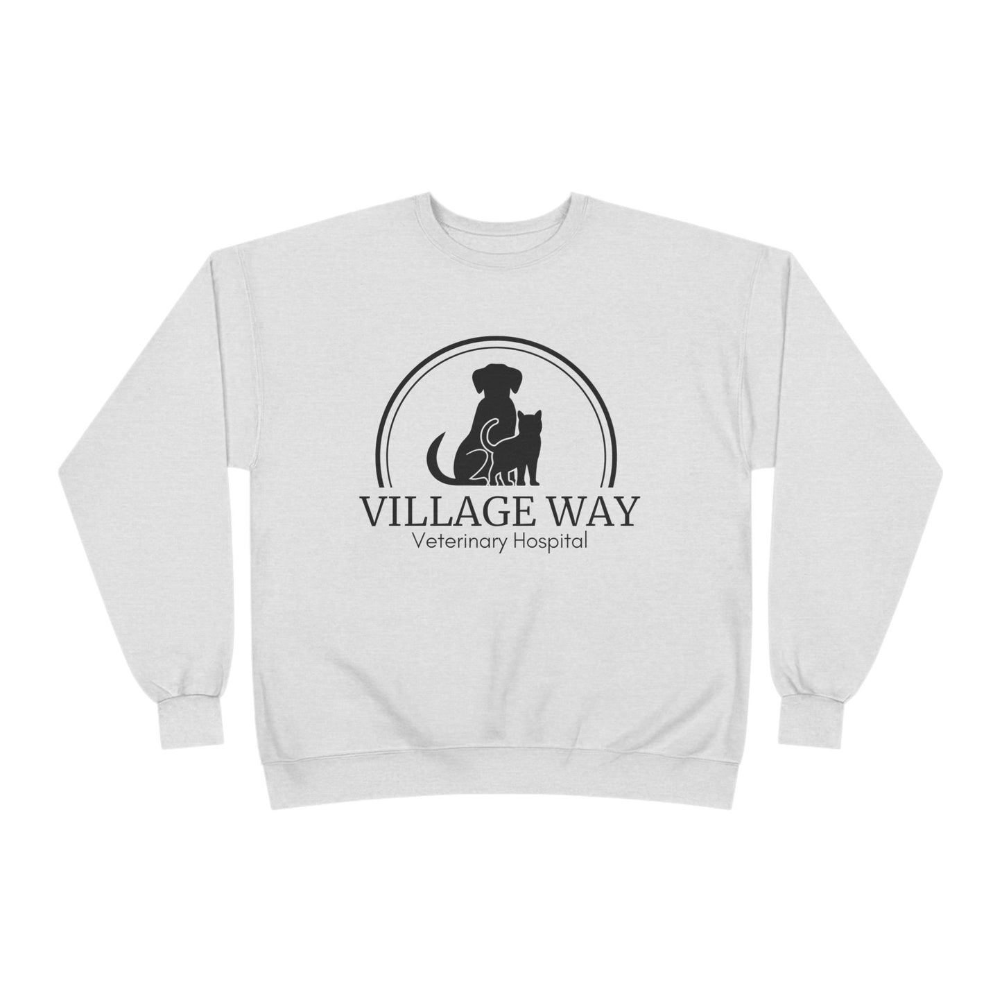 Village Way Veterinary Hospital Crewneck Sweatshirt