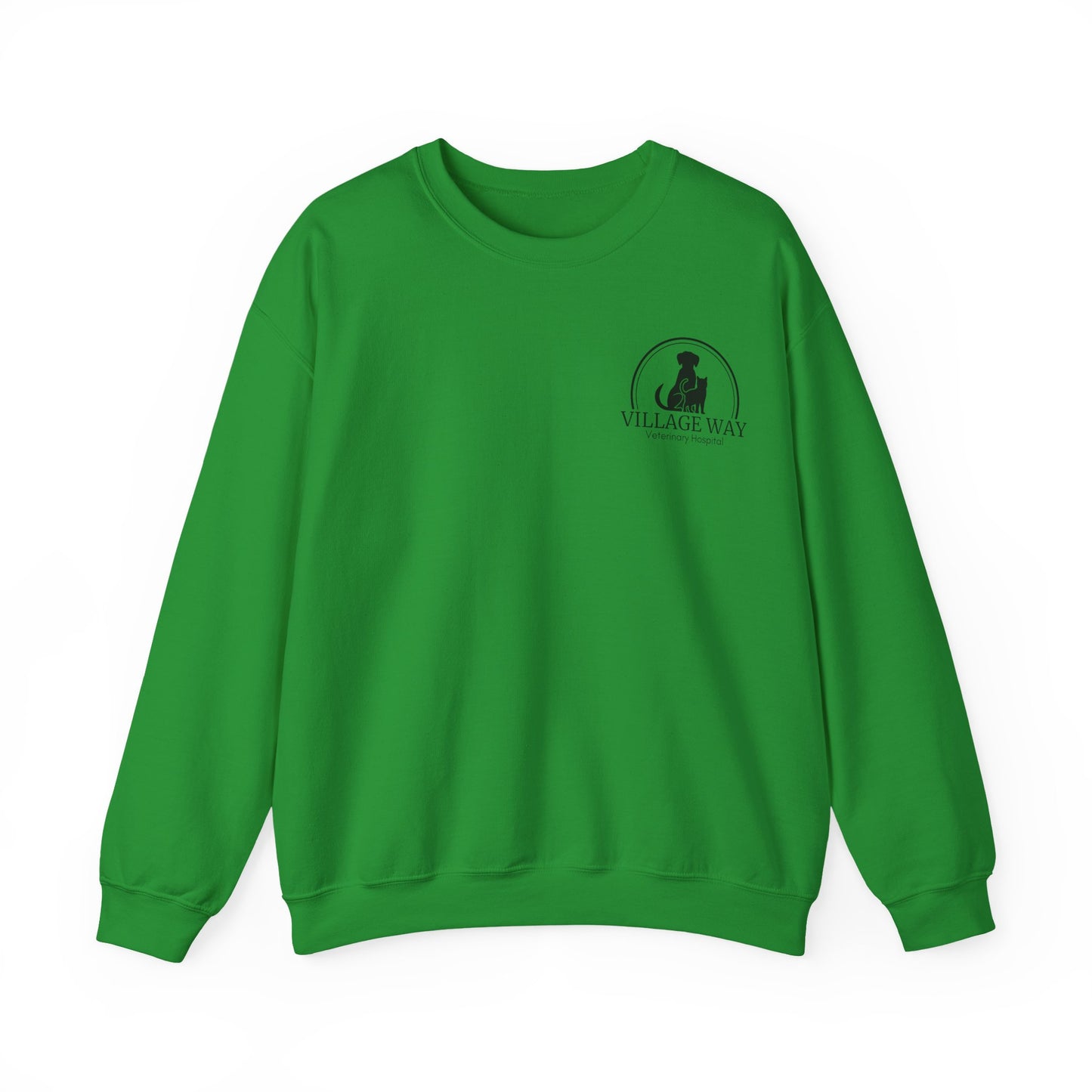 Village Way Veterinary Hospital Sweatshirt with Miles NO NAME
