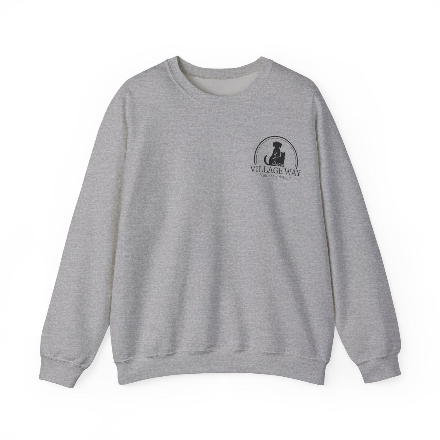 Village Way Veterinary Hospital Sweatshirt with Miles NO NAME