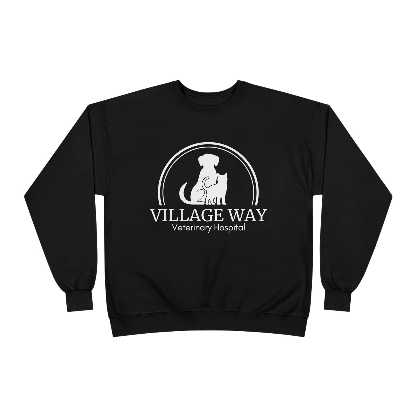 Village Way Veterinary Hospital Crewneck Sweatshirt