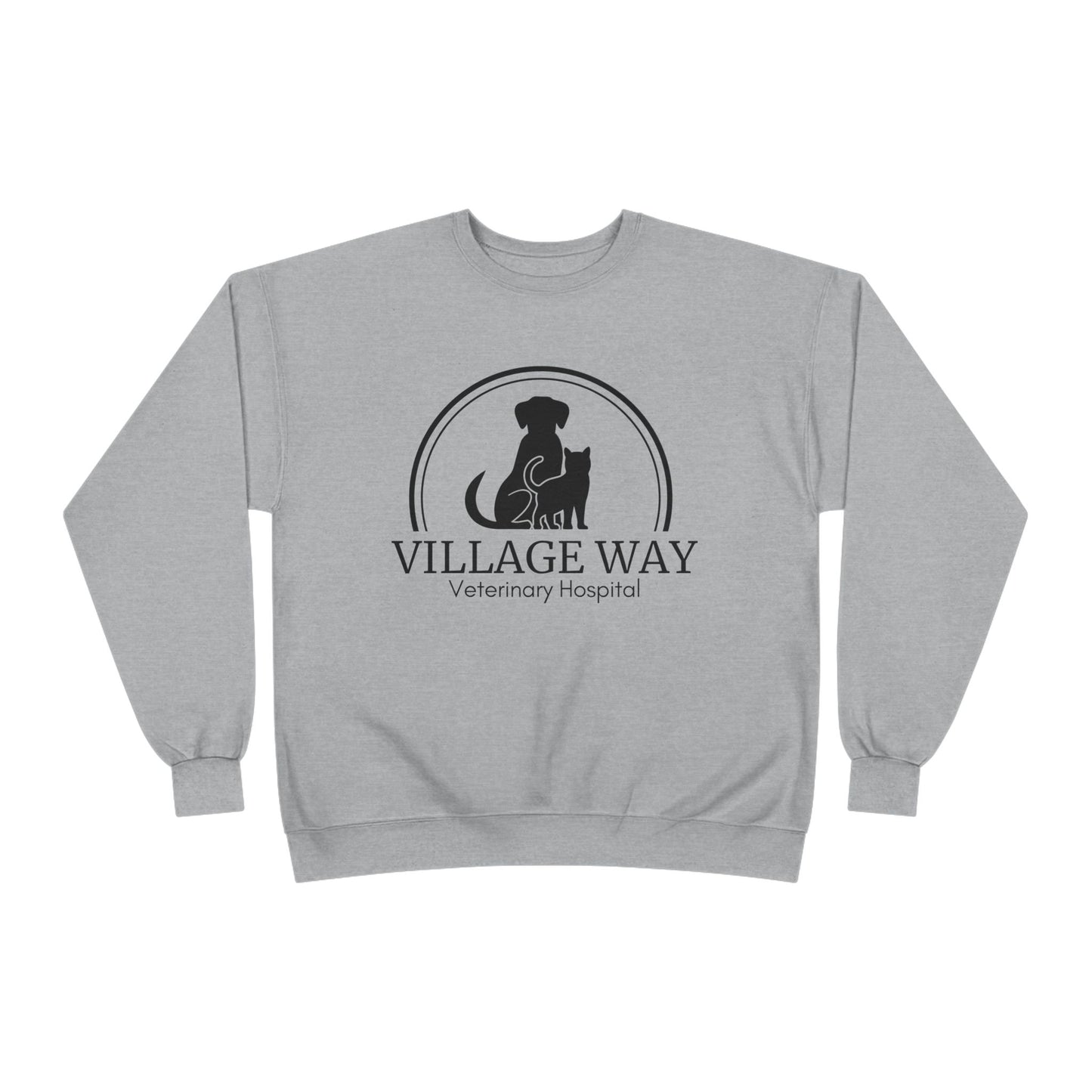 Village Way Veterinary Hospital Crewneck Sweatshirt