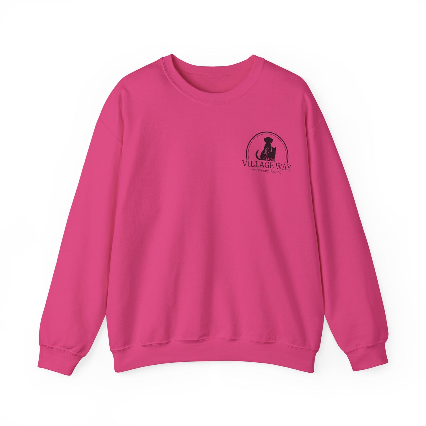 Village Way Veterinary Hospital Sweatshirt with Miles NO NAME