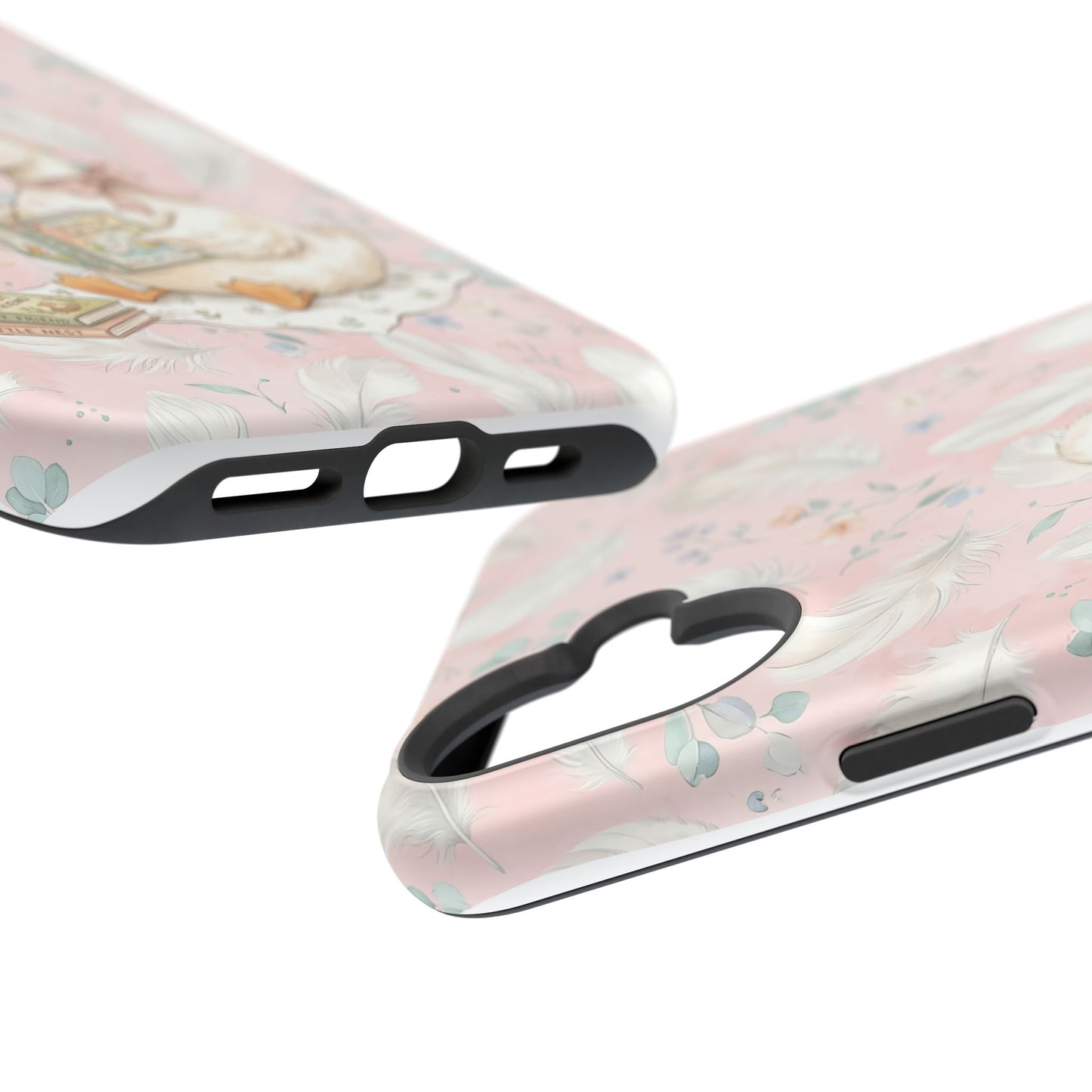 Coquette Goose Phone Case – Girly Goose Bow Aesthetic Case for iPhone & Samsung Galaxy