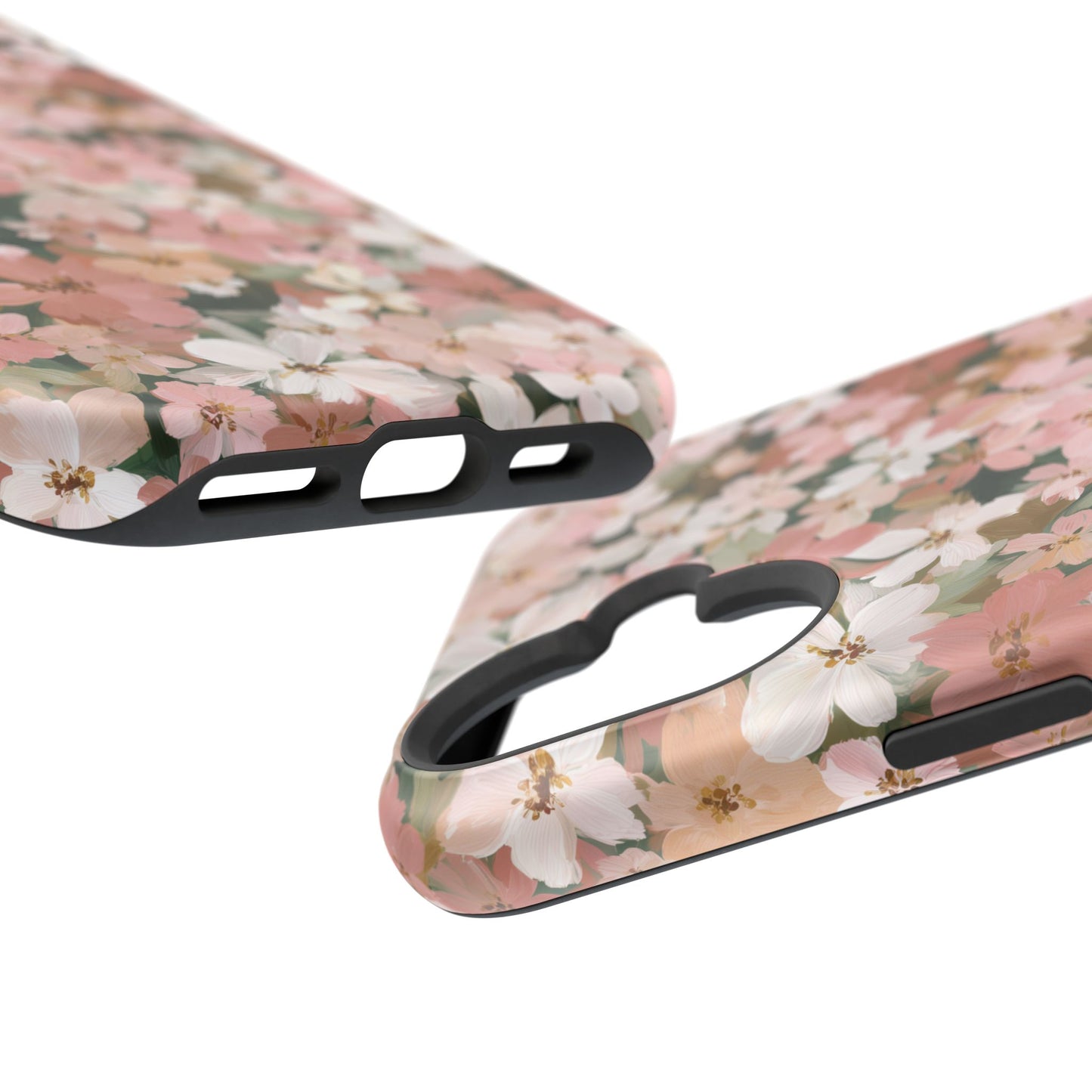 Coquette Floral Phone Case – Pink Flower Aesthetic Case for iPhone & Samsung Galaxy