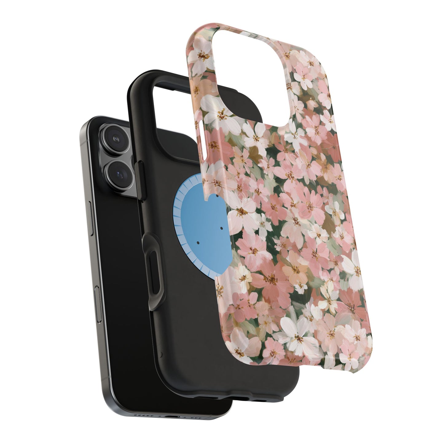 Coquette Floral Phone Case – Pink Flower Aesthetic Case for iPhone & Samsung Galaxy