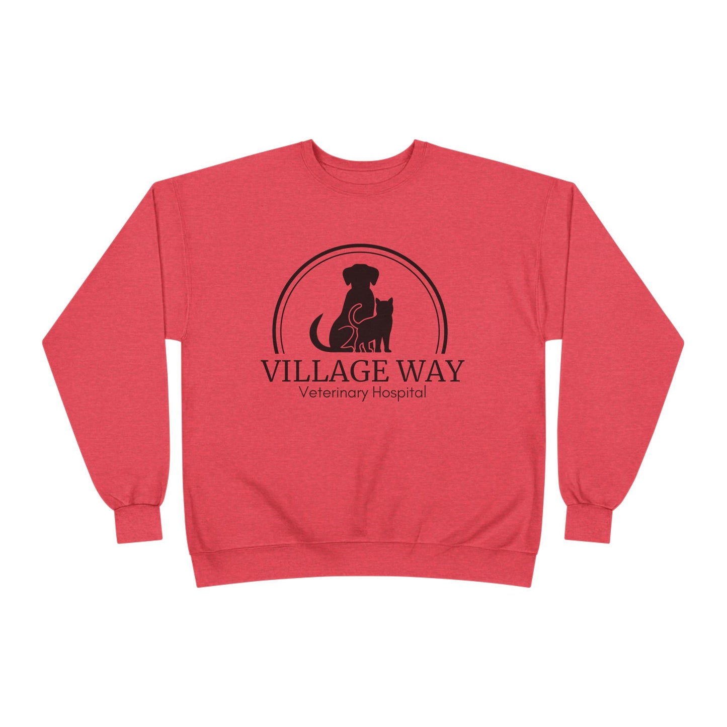 Village Way Veterinary Hospital Crewneck Sweatshirt