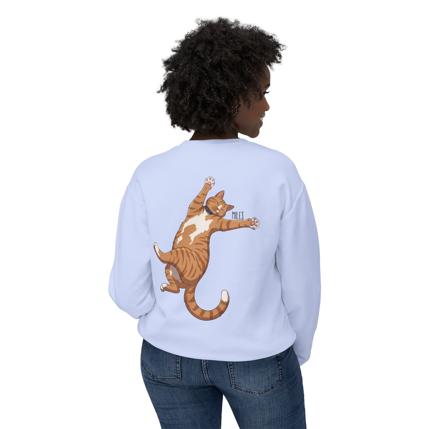 Village Way Sweatshirt Miles with Name