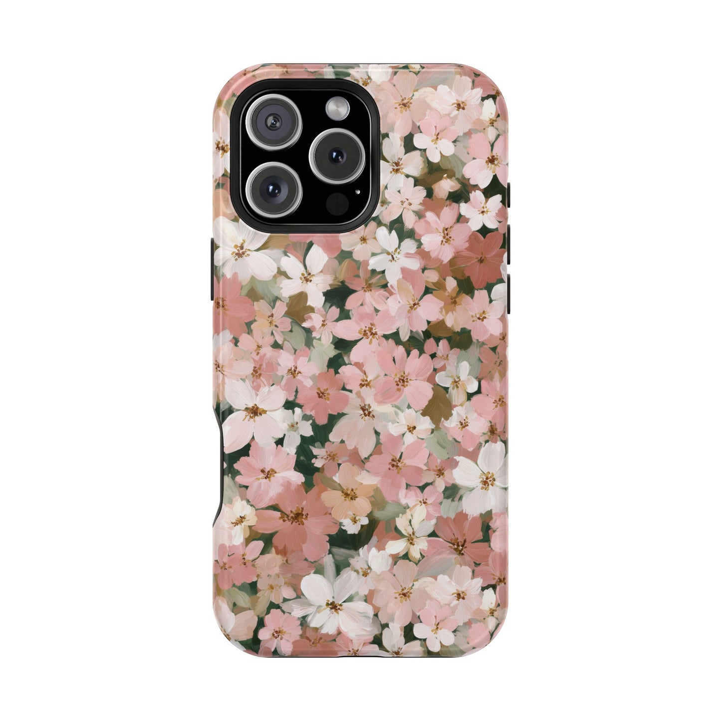 Coquette Floral Phone Case – Pink Flower Aesthetic Case for iPhone & Samsung Galaxy