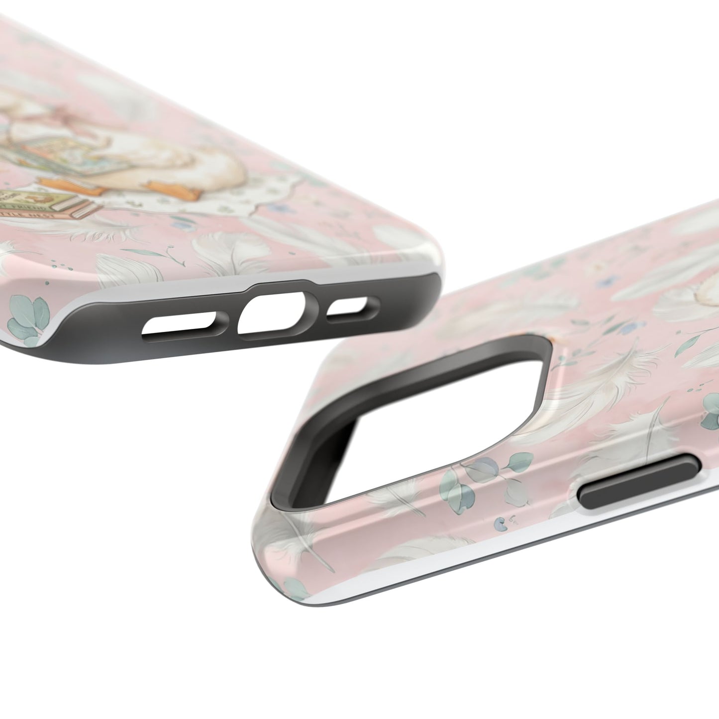 Coquette Goose Phone Case – Girly Goose Bow Aesthetic Case for iPhone & Samsung Galaxy