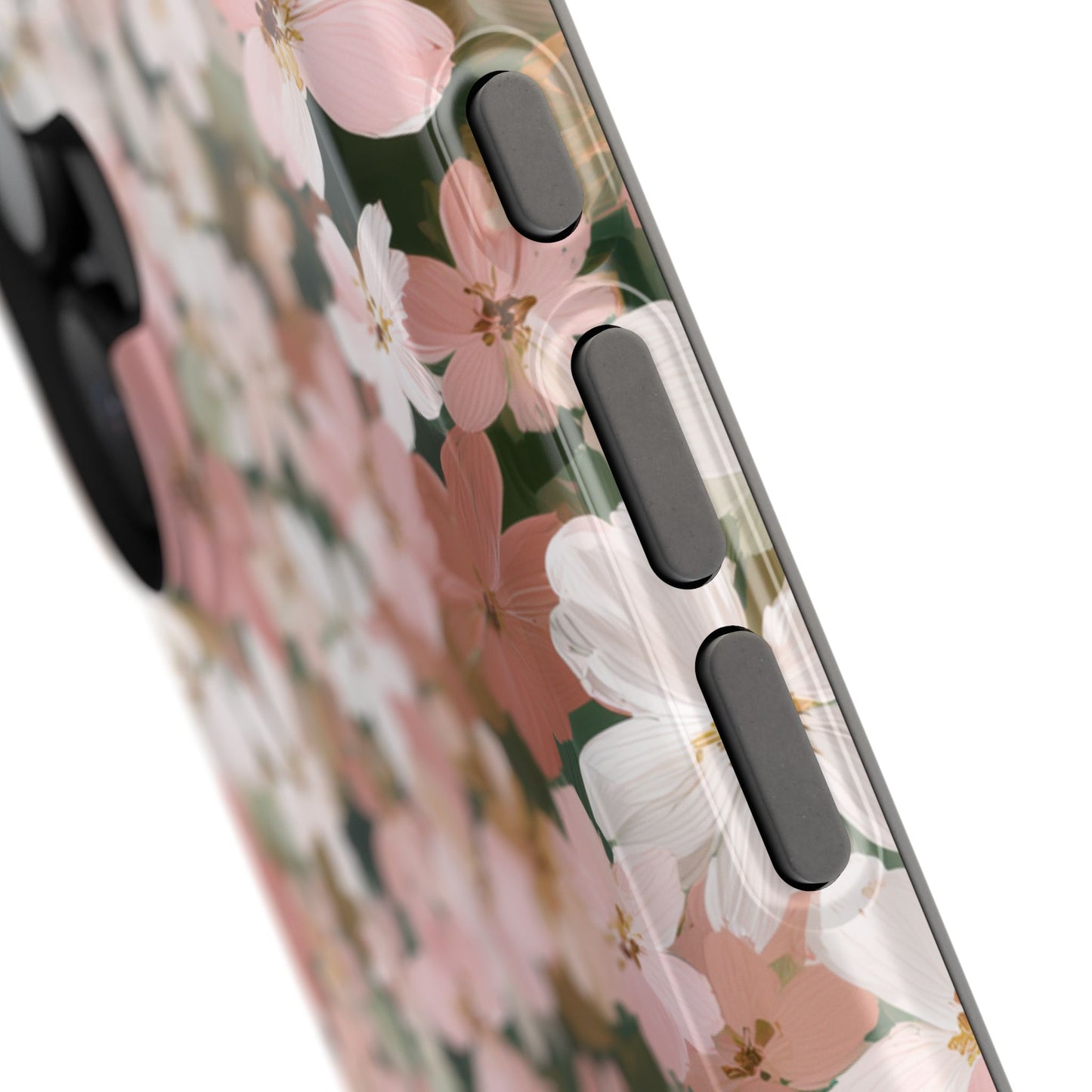 Coquette Floral Phone Case – Pink Flower Aesthetic Case for iPhone & Samsung Galaxy