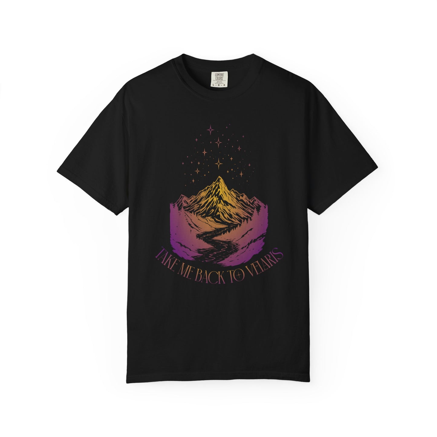 Velaris T-Shirt – “Take Me Back to Velaris” Fantasy Bookish Graphic Tee on Comfort Colors