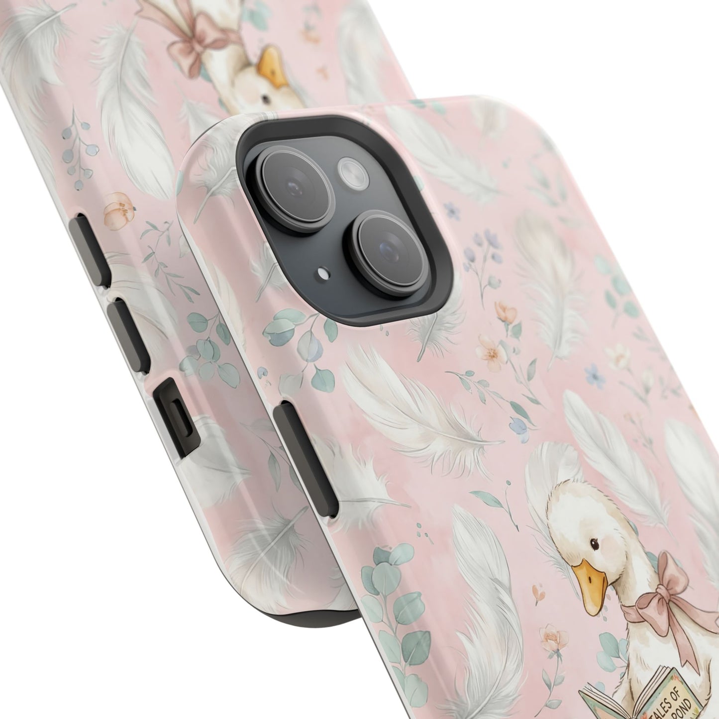 Coquette Goose Phone Case – Girly Goose Bow Aesthetic Case for iPhone & Samsung Galaxy