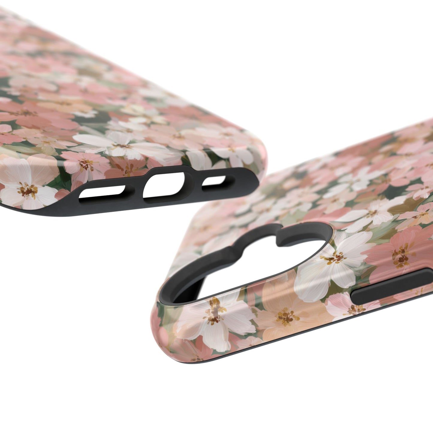 Coquette Floral Phone Case – Pink Flower Aesthetic Case for iPhone & Samsung Galaxy