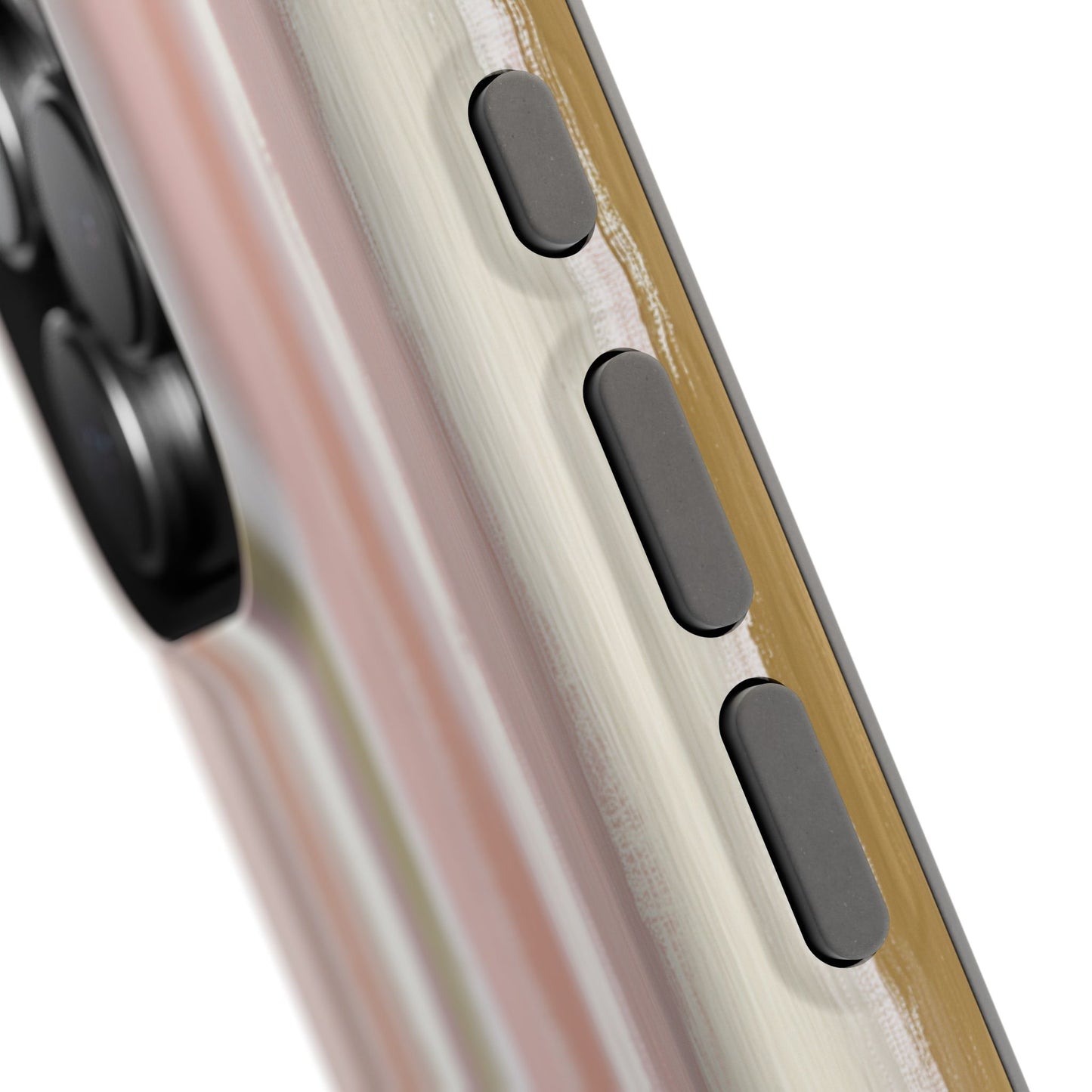 Coquette Pink Stripe Phone Case – Cute Aesthetic Striped Case for iPhone & Samsung Galaxy