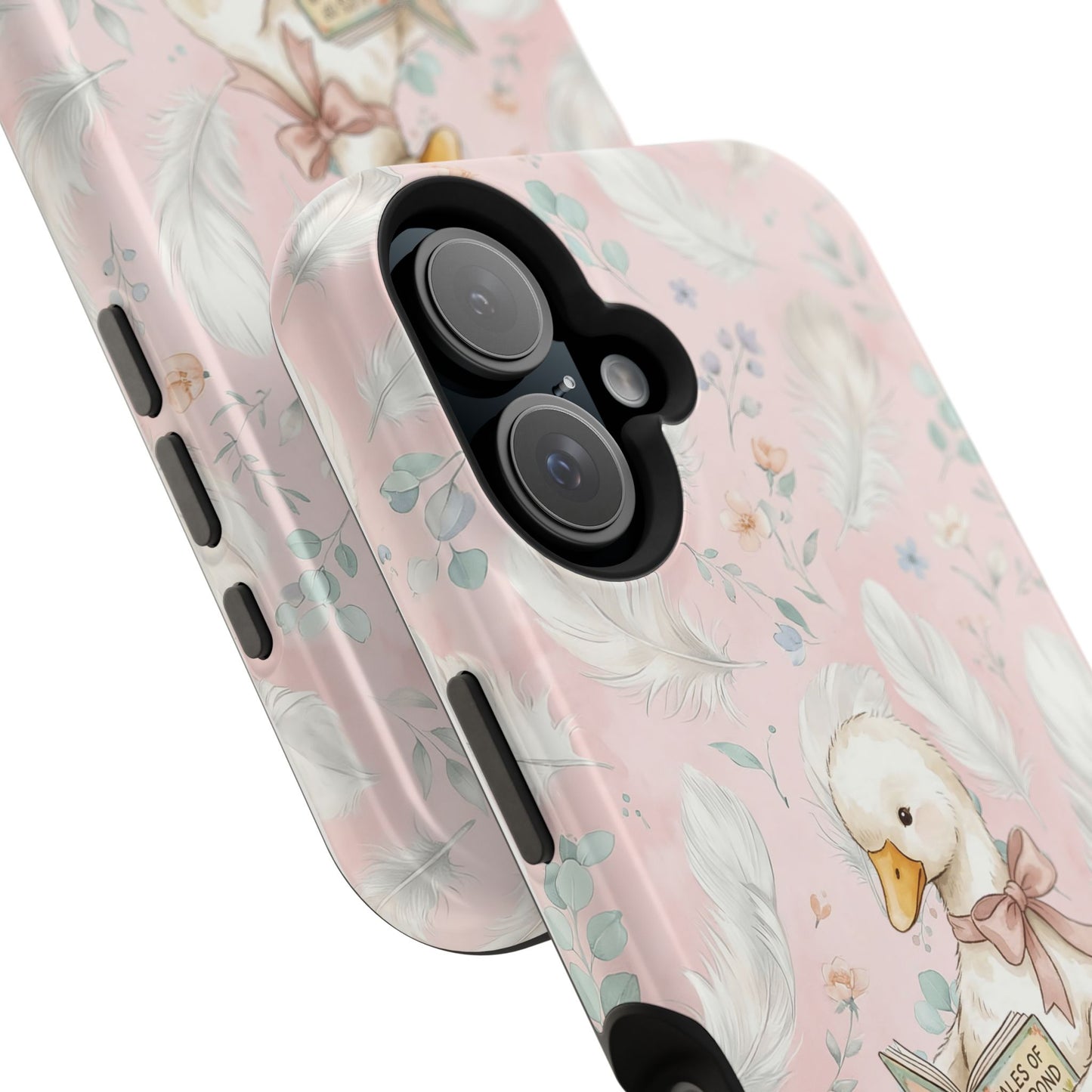 Coquette Goose Phone Case – Girly Goose Bow Aesthetic Case for iPhone & Samsung Galaxy