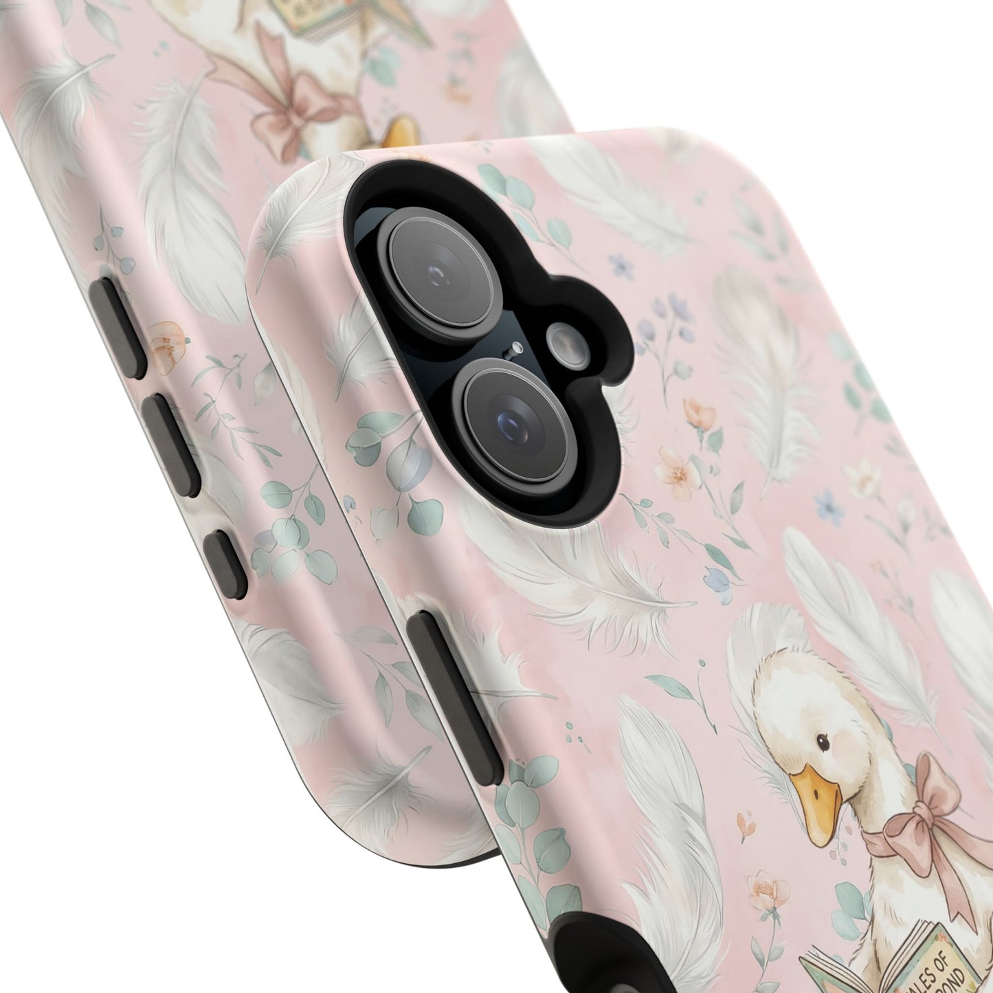 Coquette Goose Phone Case – Girly Goose Bow Aesthetic Case for iPhone & Samsung Galaxy