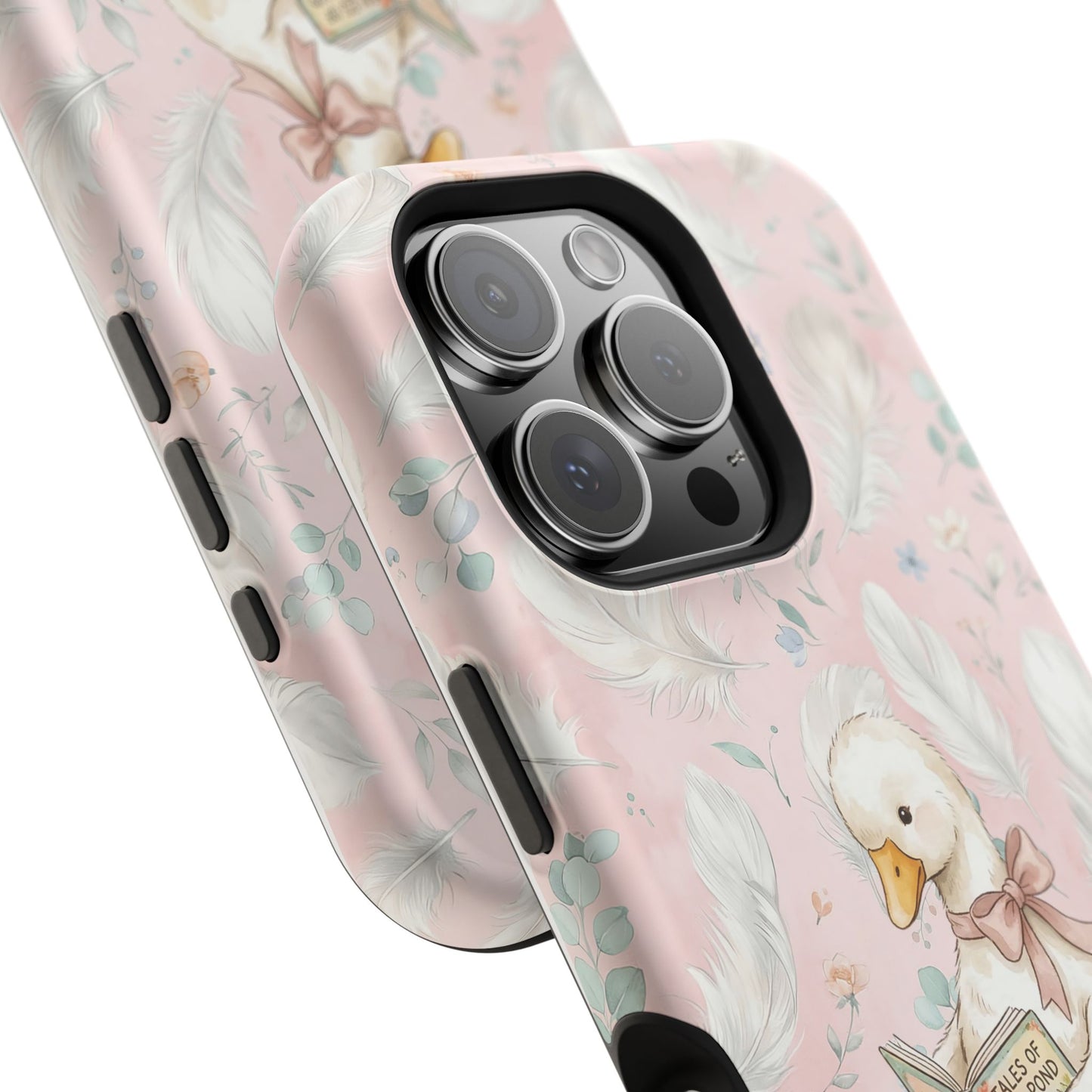 Coquette Goose Phone Case – Girly Goose Bow Aesthetic Case for iPhone & Samsung Galaxy