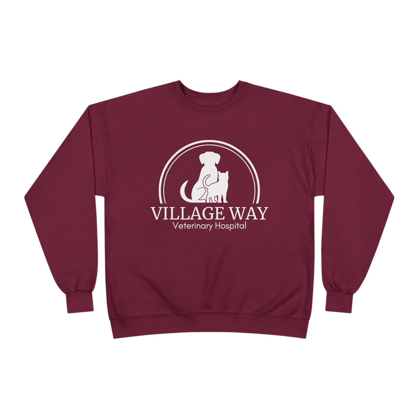Village Way Veterinary Hospital Crewneck Sweatshirt