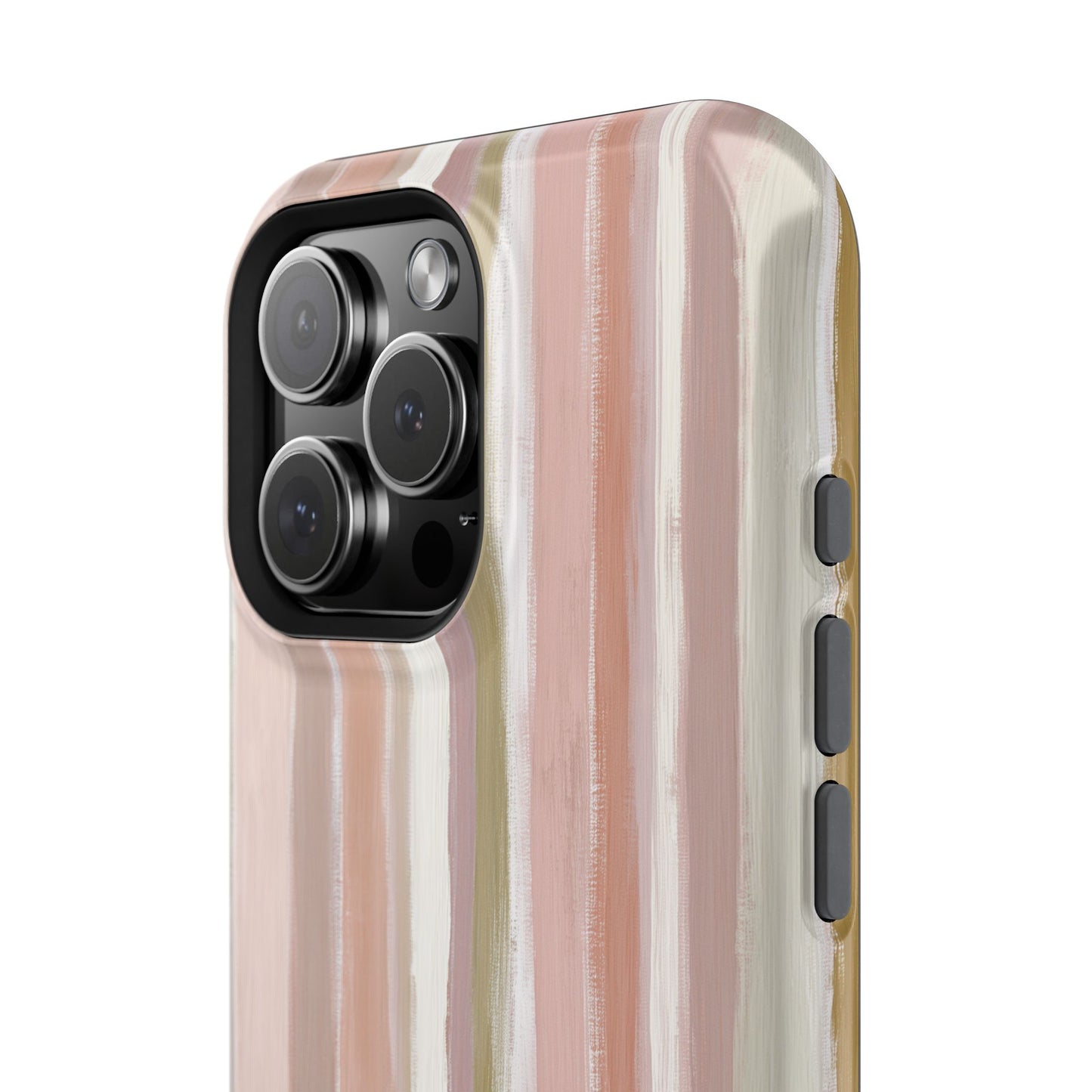 Coquette Pink Stripe Phone Case – Cute Aesthetic Striped Case for iPhone & Samsung Galaxy