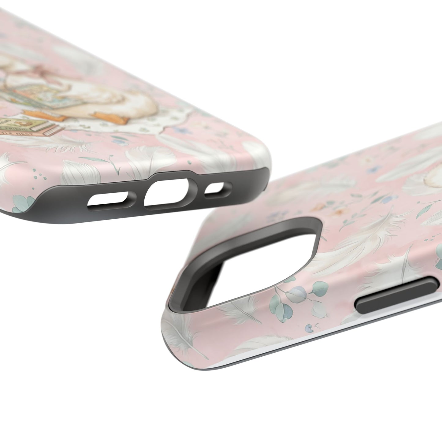 Coquette Goose Phone Case – Girly Goose Bow Aesthetic Case for iPhone & Samsung Galaxy
