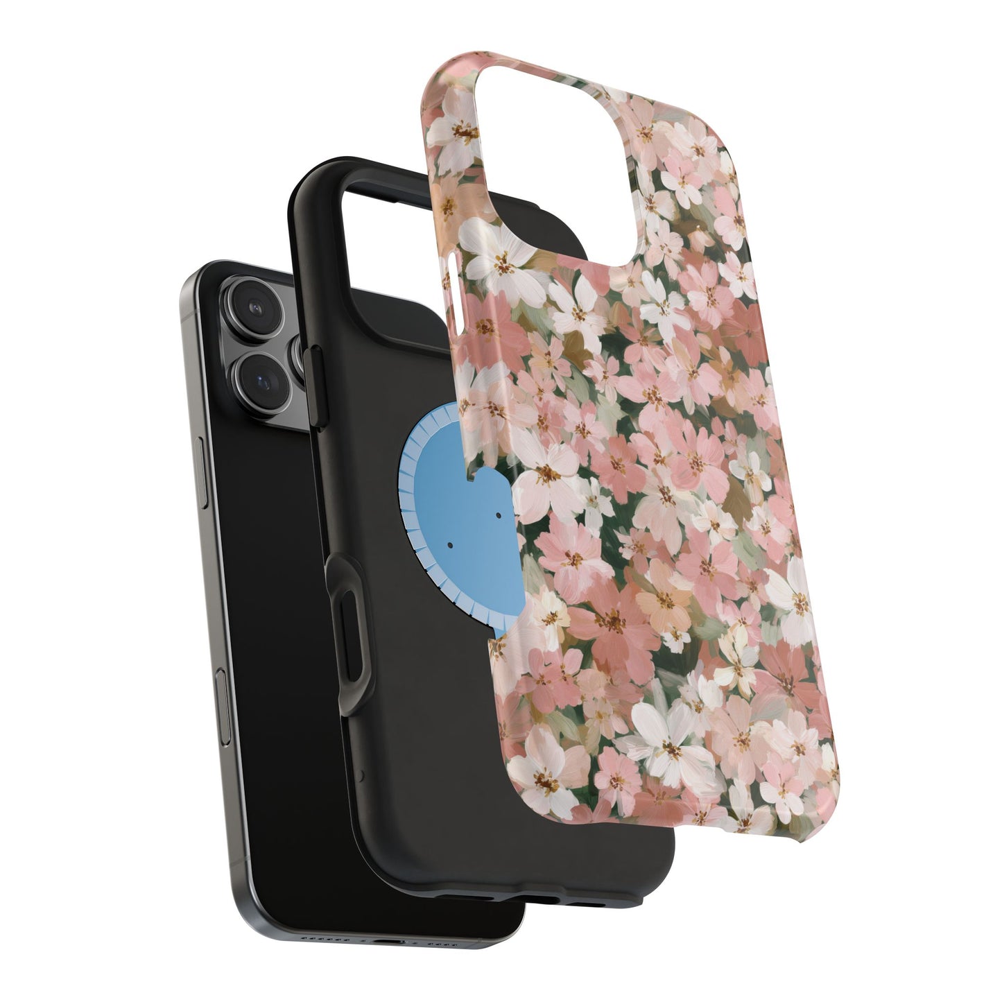 Coquette Floral Phone Case – Pink Flower Aesthetic Case for iPhone & Samsung Galaxy