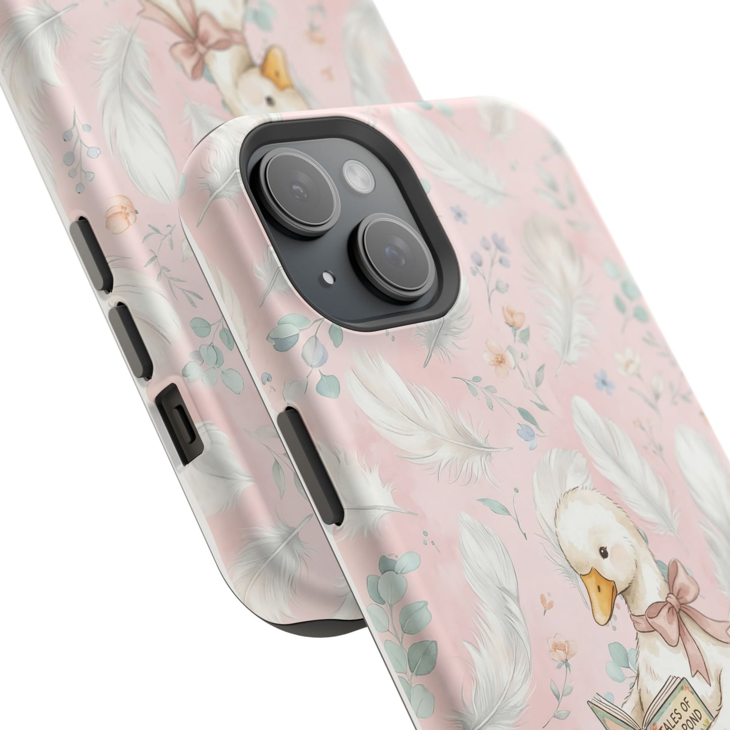 Coquette Goose Phone Case – Girly Goose Bow Aesthetic Case for iPhone & Samsung Galaxy
