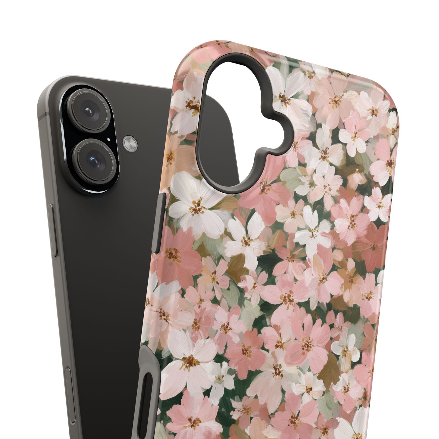 Coquette Floral Phone Case – Pink Flower Aesthetic Case for iPhone & Samsung Galaxy