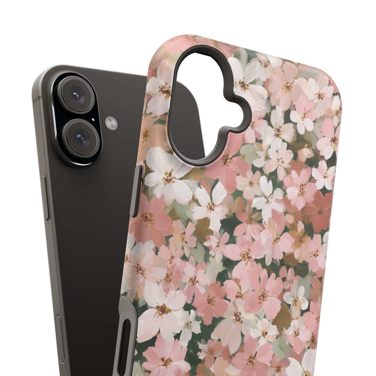Coquette Floral Phone Case – Pink Flower Aesthetic Case for iPhone & Samsung Galaxy