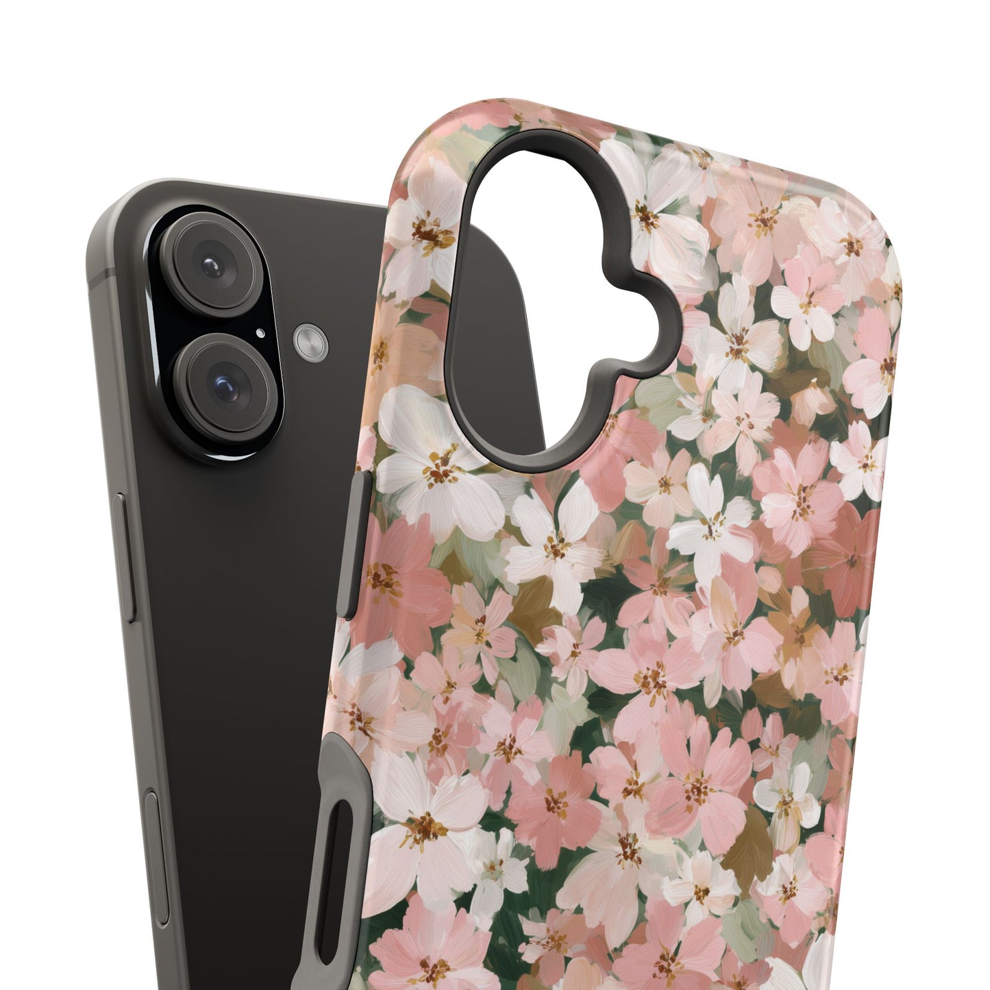 Coquette Floral Phone Case – Pink Flower Aesthetic Case for iPhone & Samsung Galaxy