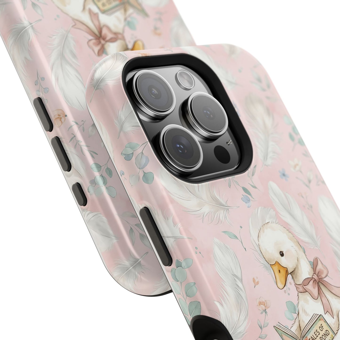 Coquette Goose Phone Case – Girly Goose Bow Aesthetic Case for iPhone & Samsung Galaxy