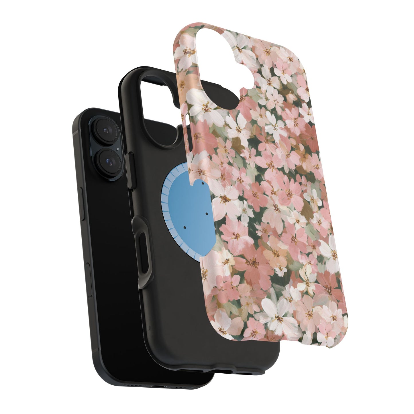 Coquette Floral Phone Case – Pink Flower Aesthetic Case for iPhone & Samsung Galaxy
