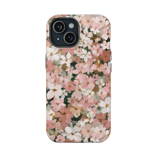 Coquette Floral Phone Case – Pink Flower Aesthetic Case for iPhone & Samsung Galaxy
