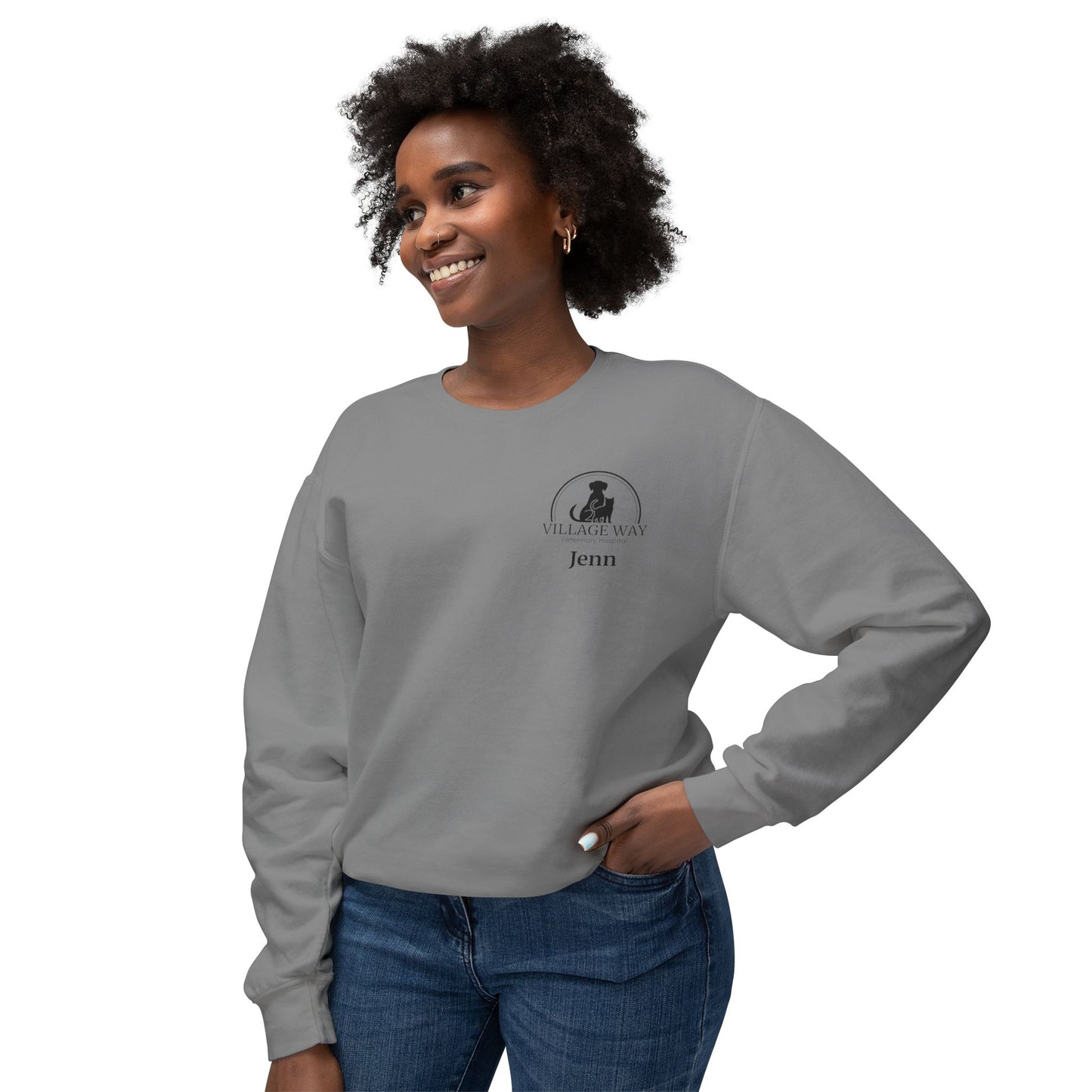 Village Way Sweatshirt Miles with Name