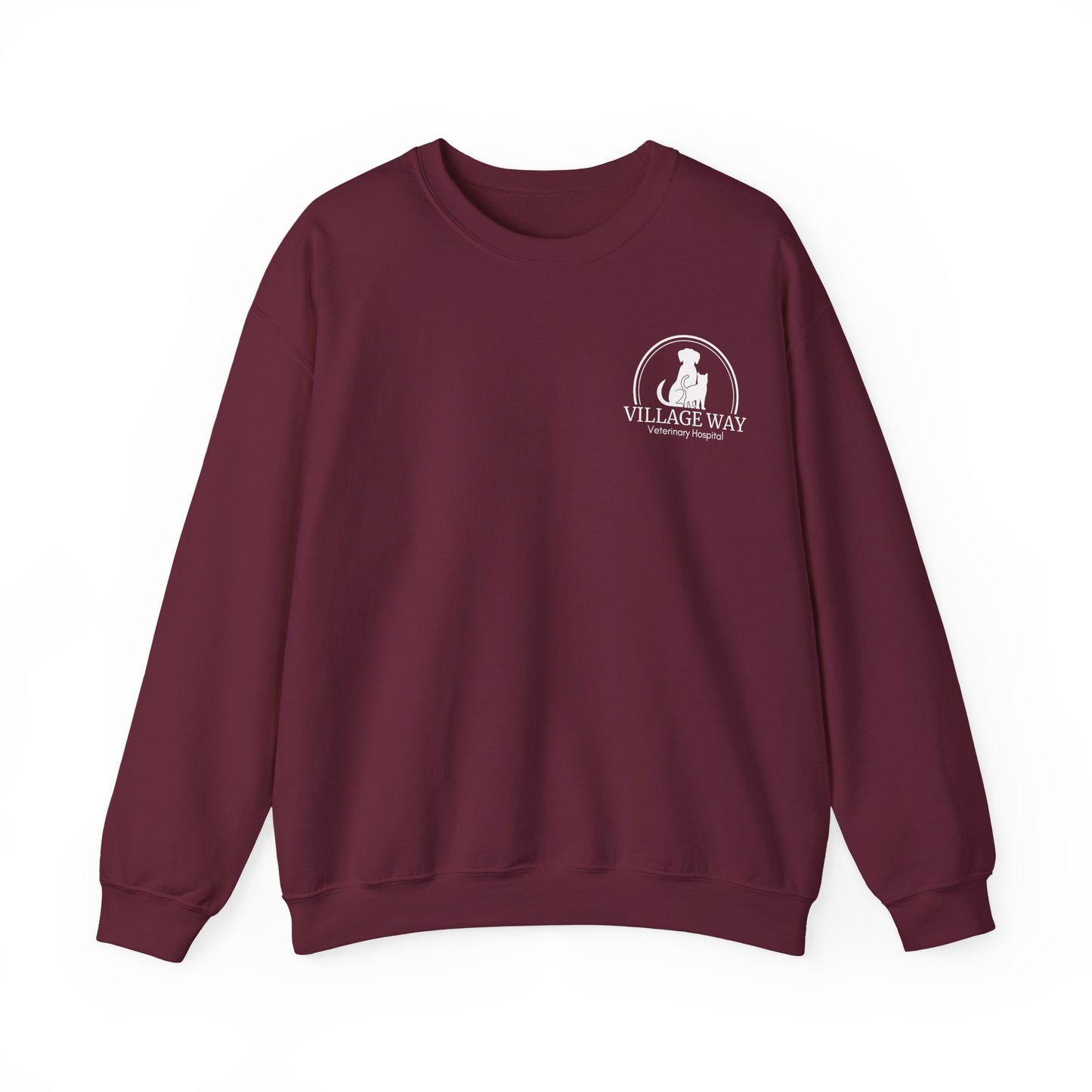 Village Way Veterinary Hospital Sweatshirt with Miles NO NAME