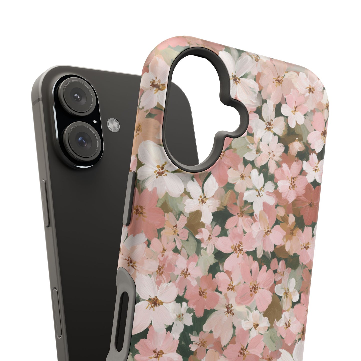 Coquette Floral Phone Case – Pink Flower Aesthetic Case for iPhone & Samsung Galaxy