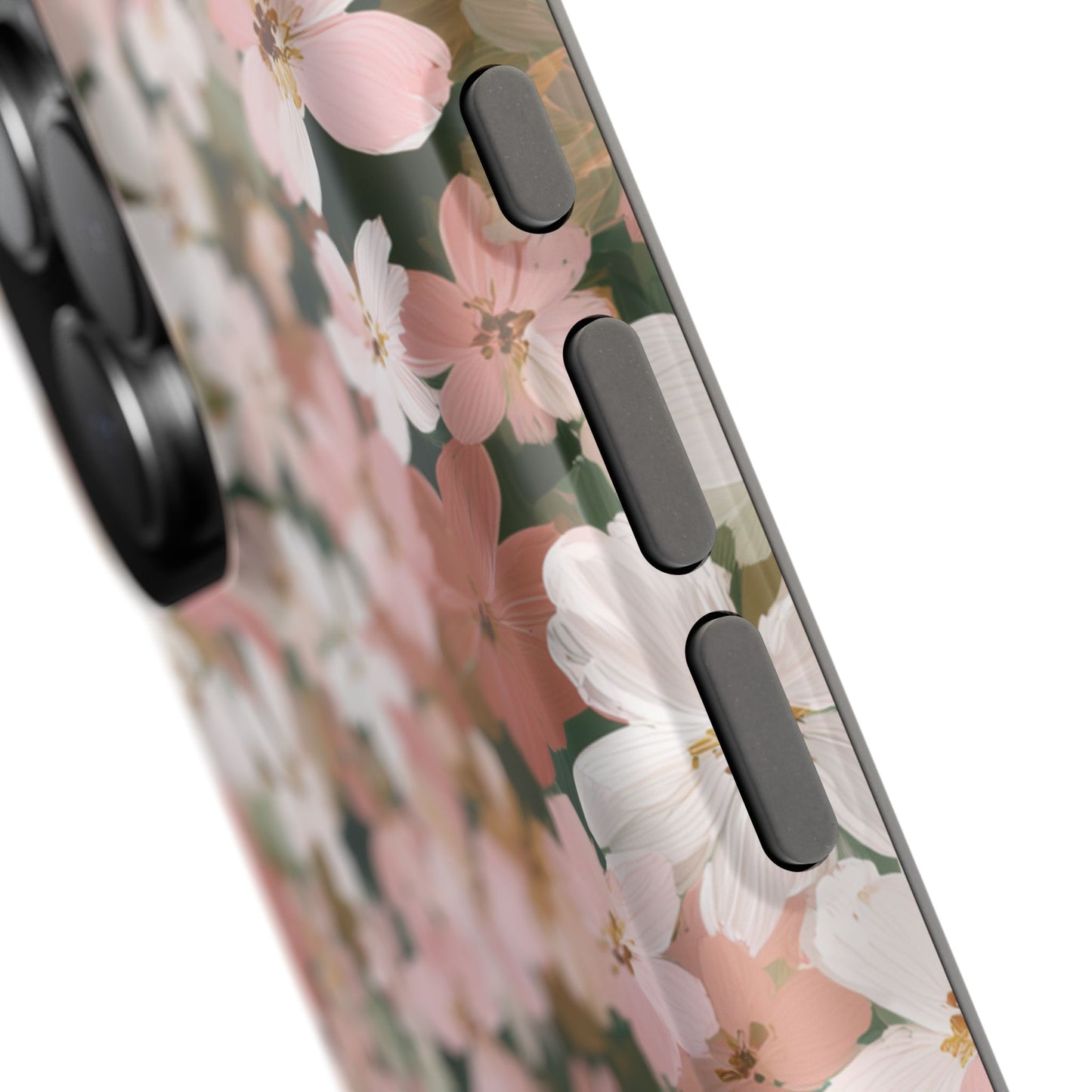 Coquette Floral Phone Case – Pink Flower Aesthetic Case for iPhone & Samsung Galaxy