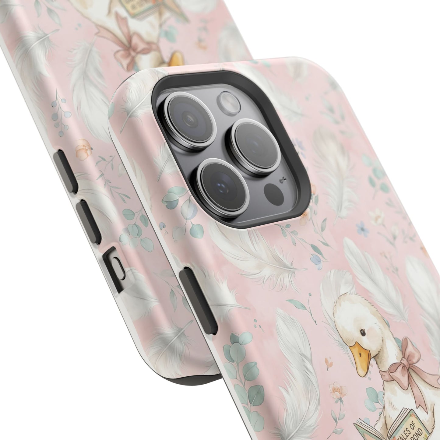Coquette Goose Phone Case – Girly Goose Bow Aesthetic Case for iPhone & Samsung Galaxy