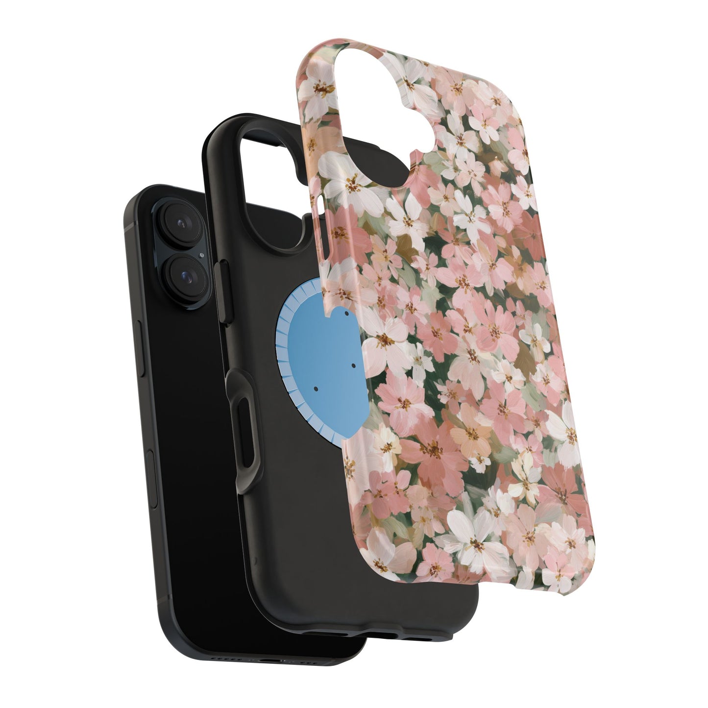 Coquette Floral Phone Case – Pink Flower Aesthetic Case for iPhone & Samsung Galaxy