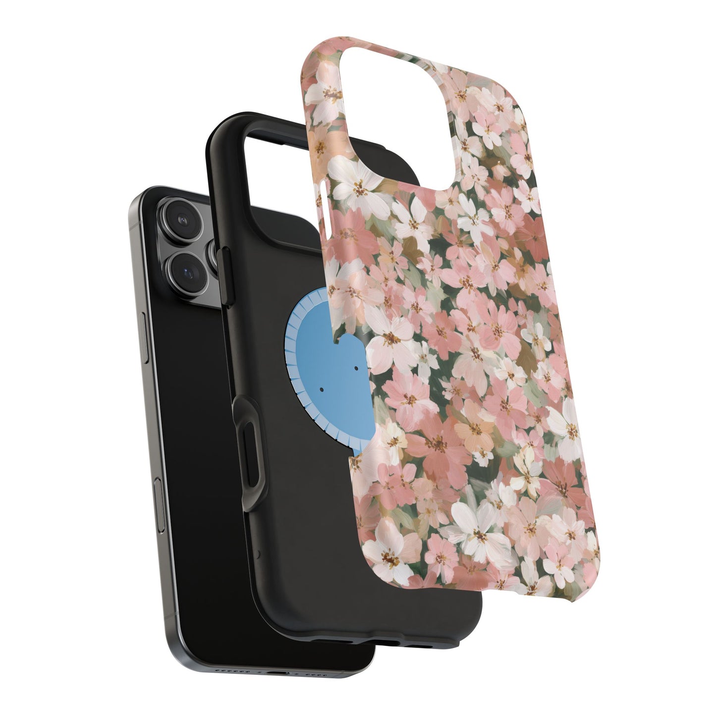 Coquette Floral Phone Case – Pink Flower Aesthetic Case for iPhone & Samsung Galaxy