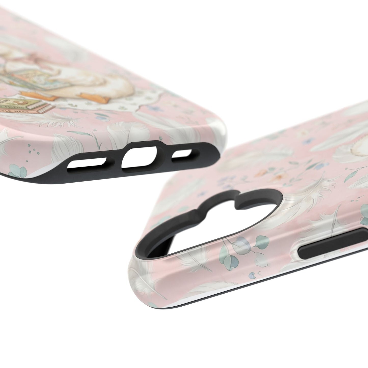 Coquette Goose Phone Case – Girly Goose Bow Aesthetic Case for iPhone & Samsung Galaxy