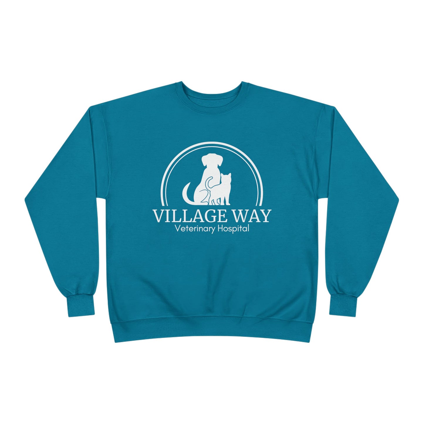 Village Way Veterinary Hospital Crewneck Sweatshirt
