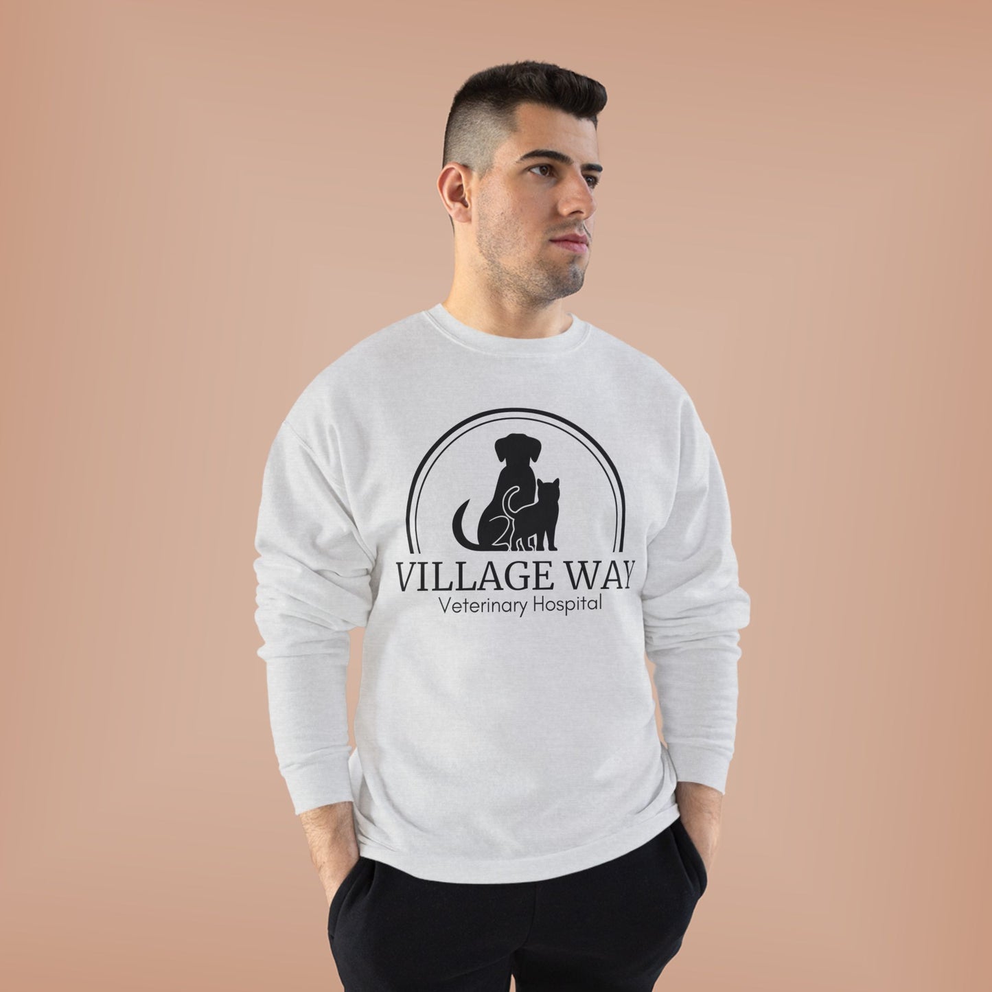 Village Way Veterinary Hospital Crewneck Sweatshirt