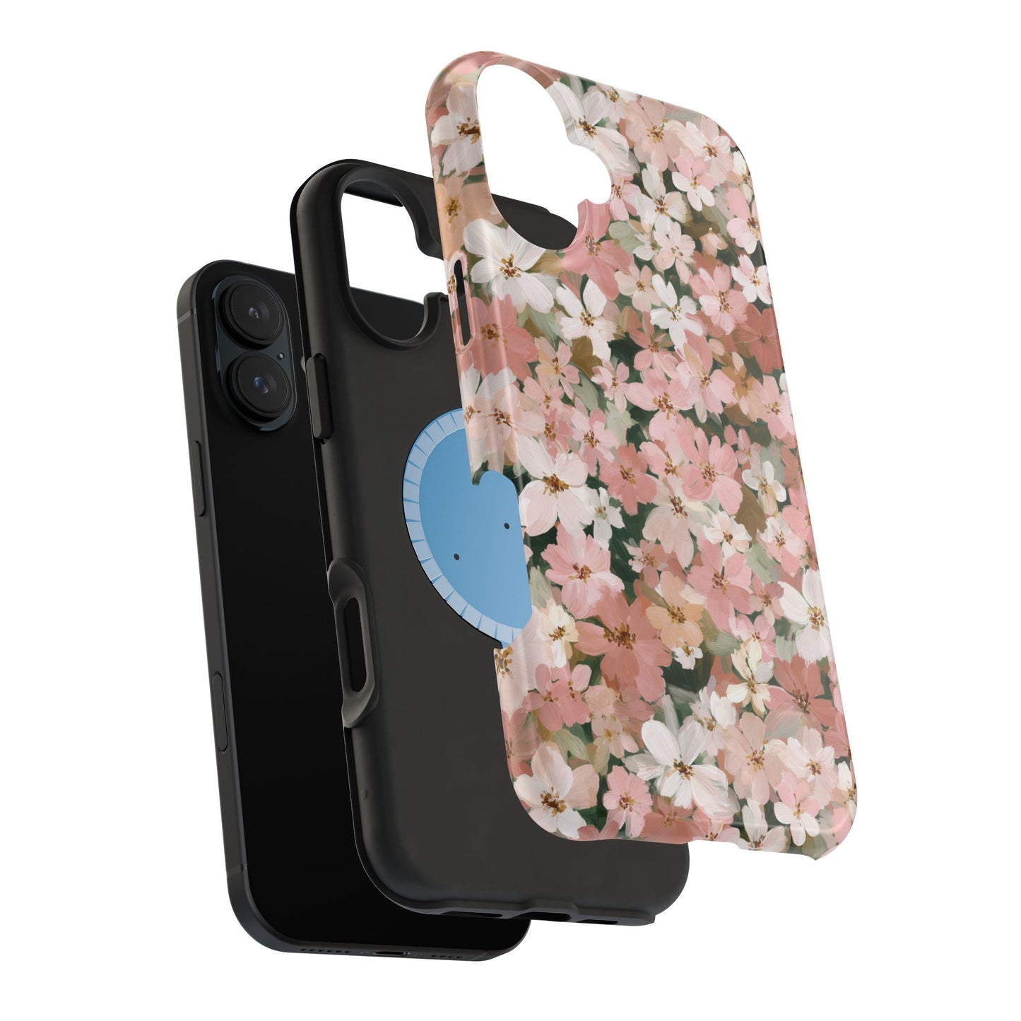 Coquette Floral Phone Case – Pink Flower Aesthetic Case for iPhone & Samsung Galaxy